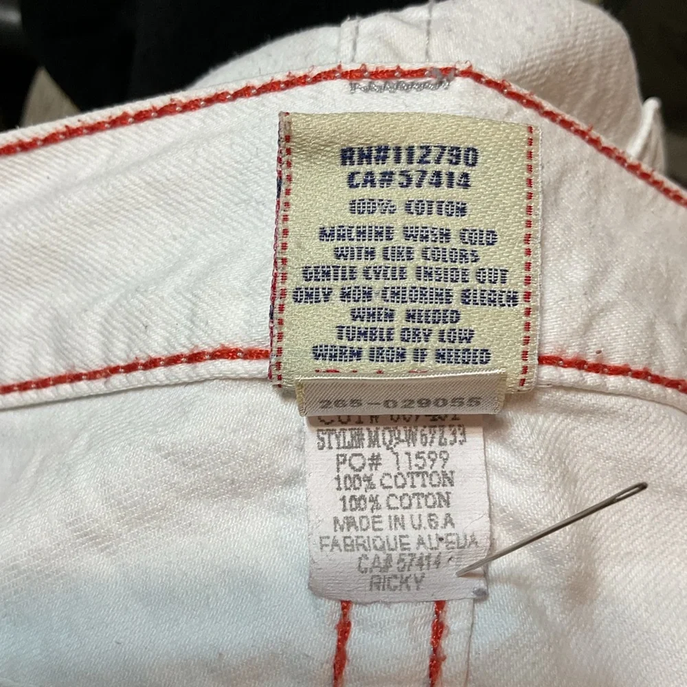 True Religion Ricky White Jeans